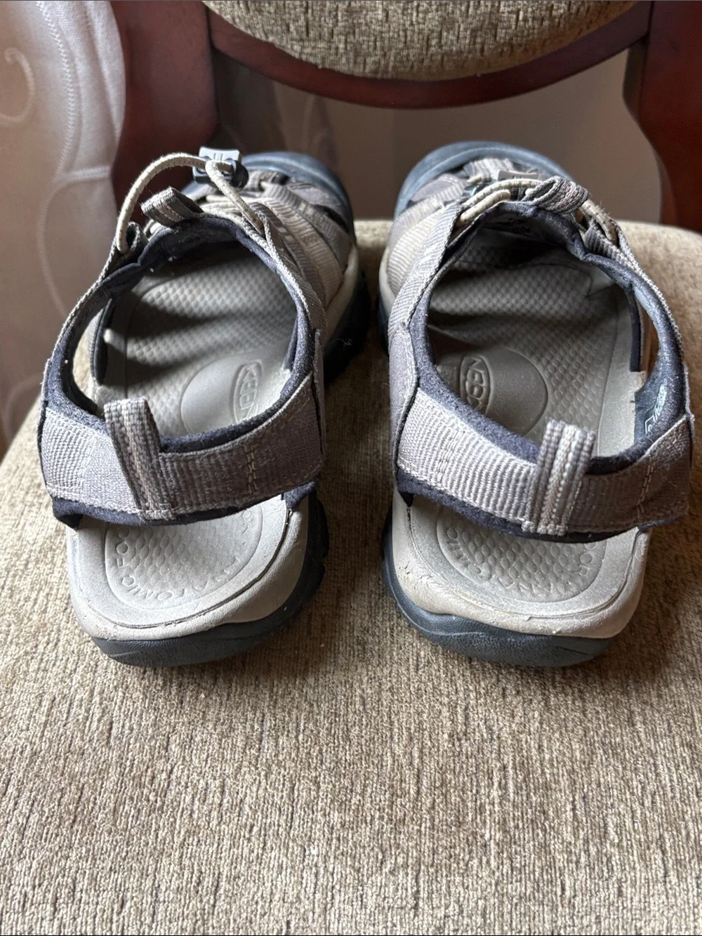 Keen Men’s Gray and Brown Outdoor Sandals